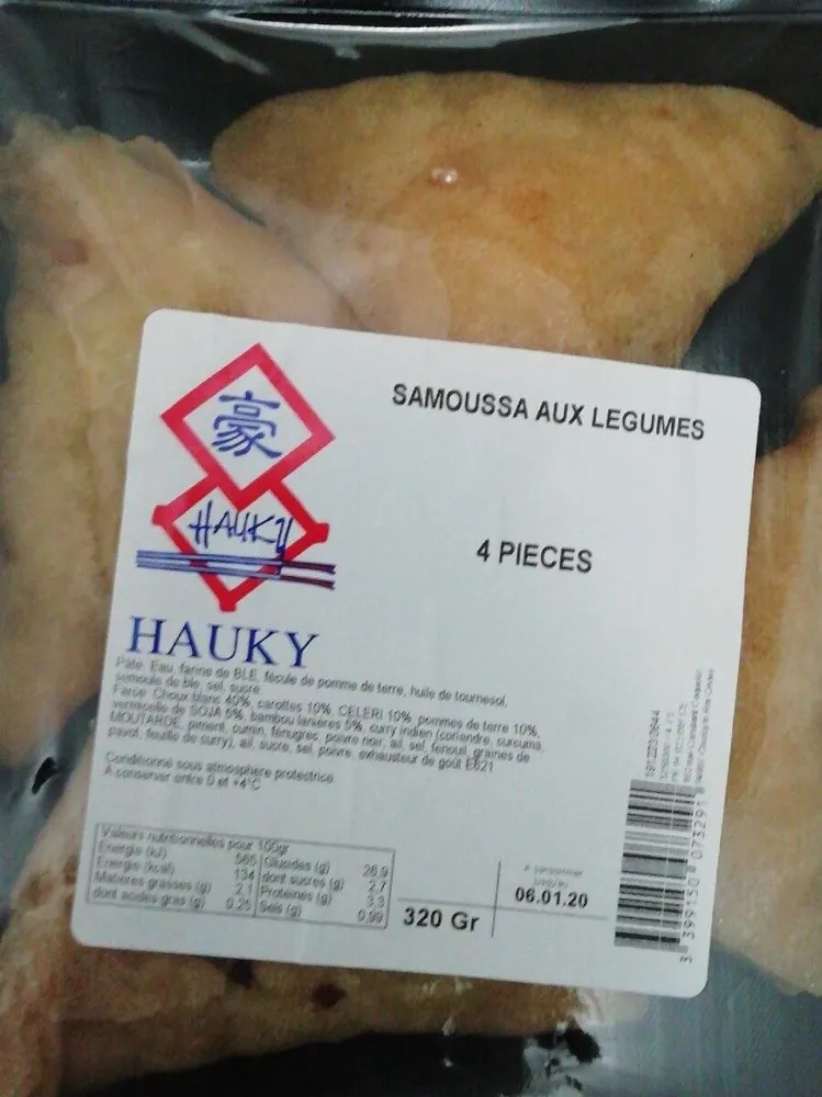 Samoussa légumes