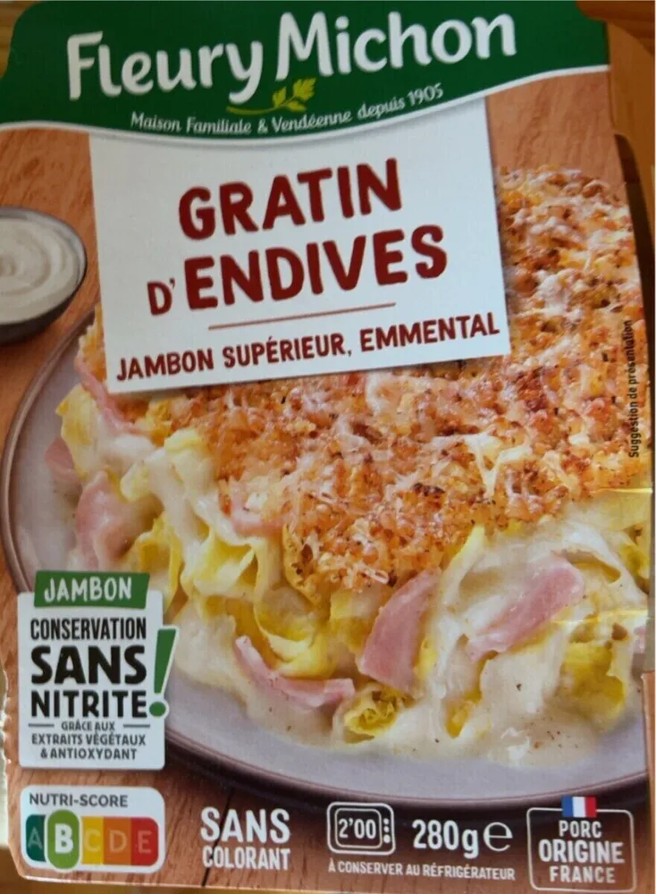 Gratin d’endives