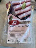 Poulet doré au four