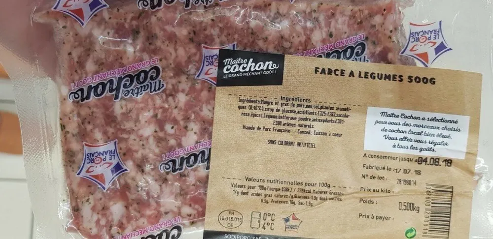 Farce a légume