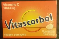 Vitascorbol 1G 20 Comprimés Effervescents