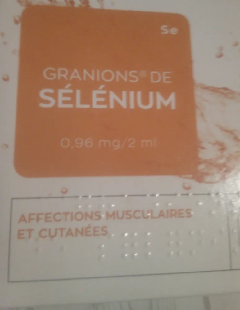 granions de sélénium
