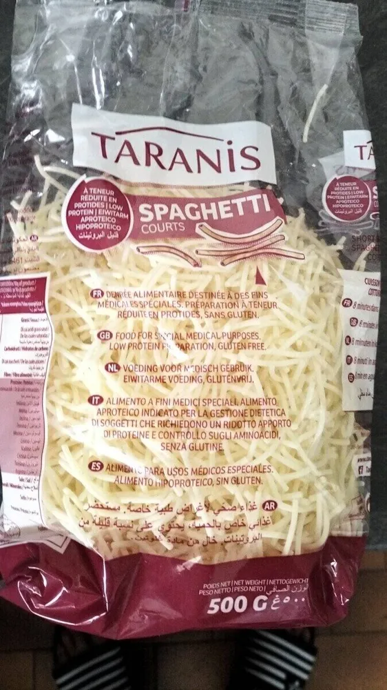 Taranis spaghettis courts