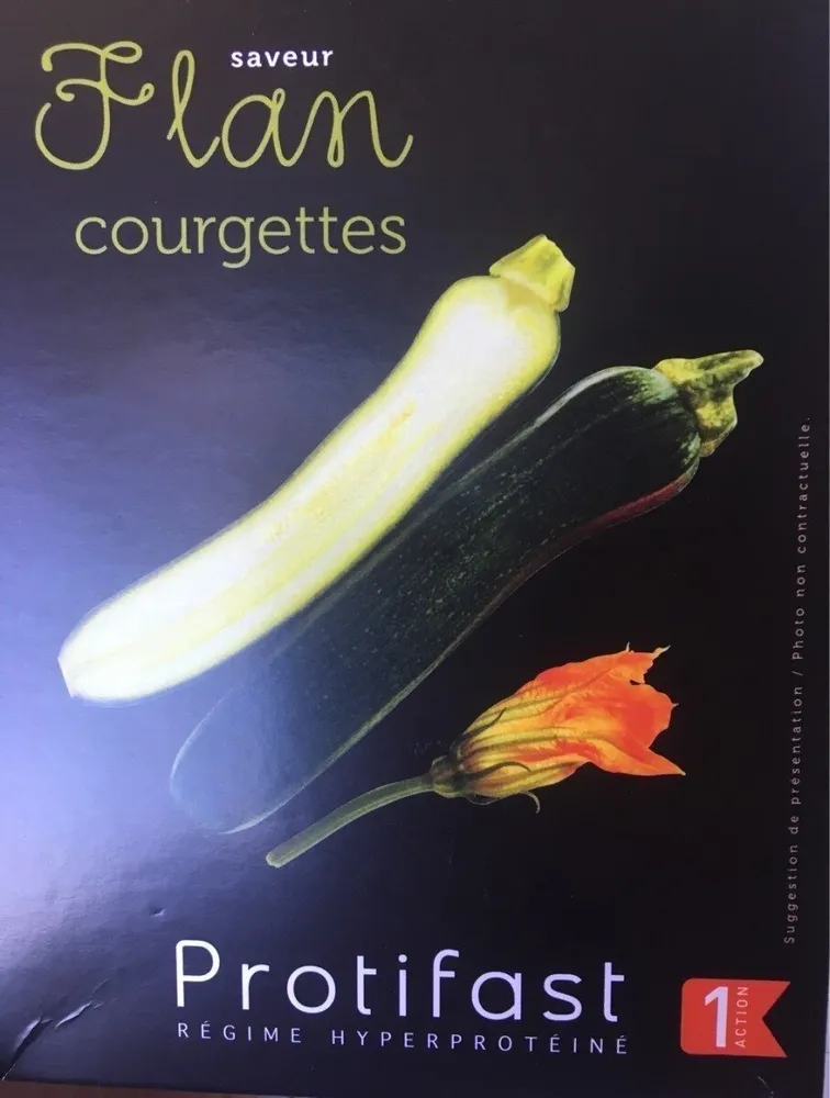 Protifast Flan Courgettes En Cas Hyperproteine 7 Sachets )