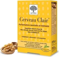 New Nordic Cerveau Clair 60 Comprimes