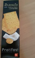 Lot De 2 "Biscuits Coco-amande"