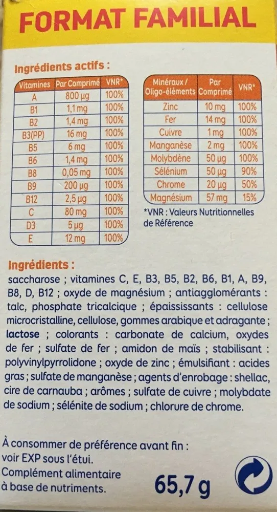 Alvityl 90 Comprimés