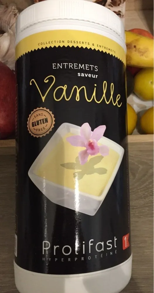Entremets saveur vanille