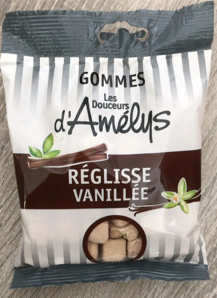 Gommes réglisses vanillée