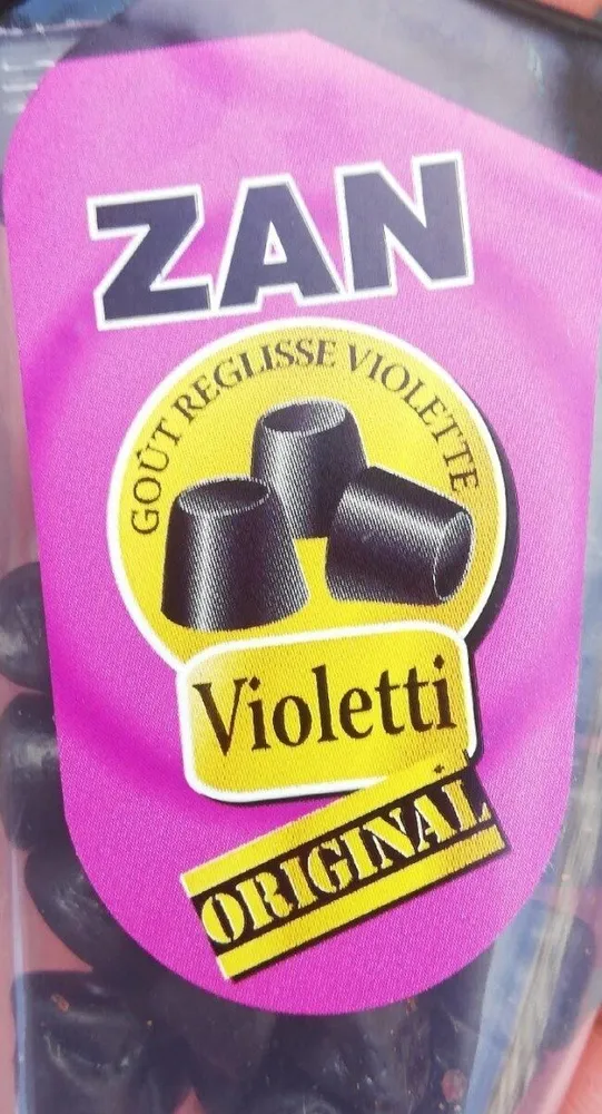 Vie Et Sante Zan Violetti Original Perles Reglisse / Violette