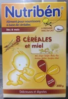 8 céréales avec touche de miel