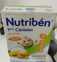 Nutriben 1eres Cereales Aux Fruits Sans Gluten
