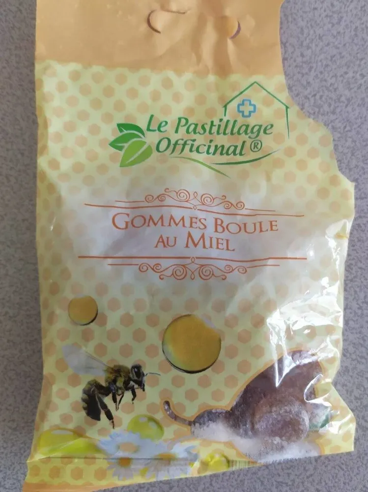 Gommes boule au miel