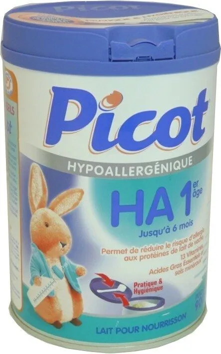 Lait Hypoallergénique Ha 1er Age De 0 A 6 Mois Picot, 900G