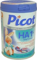 Lait Hypoallergénique Ha 1er Age De 0 A 6 Mois Picot, 900G