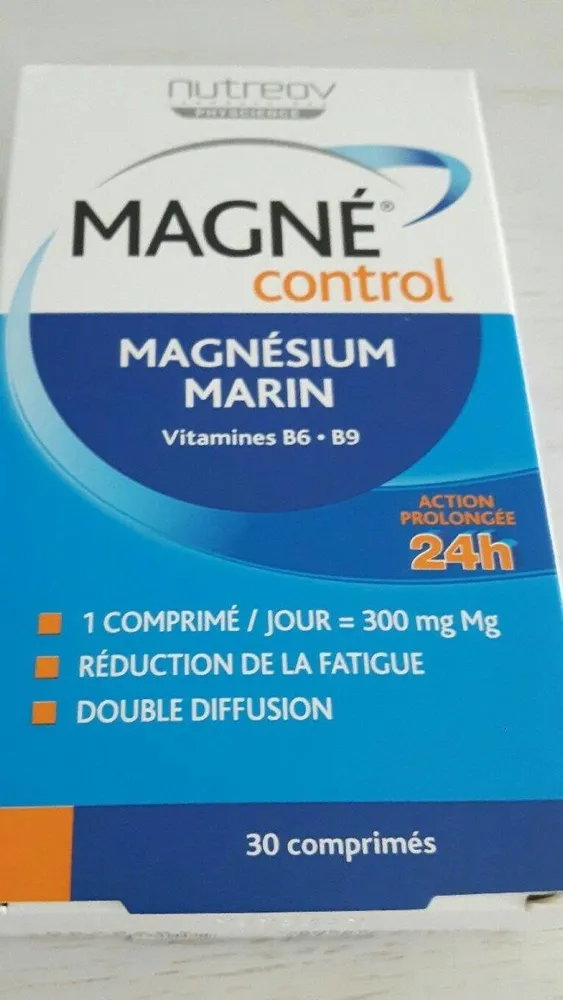 Nutreov Magne Control Action Prolongee 24H 30 Comprimes (tonus)