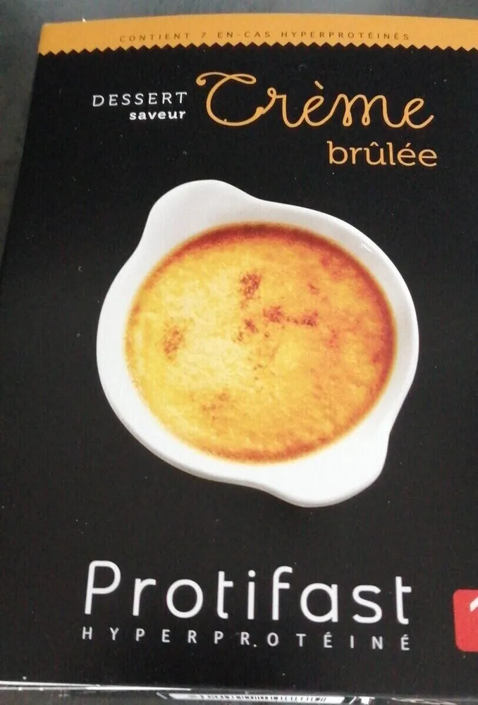 protifast  crème brûlé