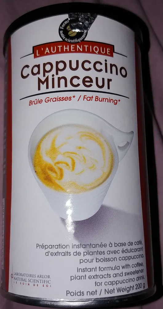 Arlor Natural Scientific L'authentique Cappuccino Minceur, Pot