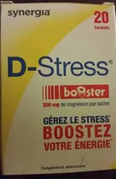 D-stress Booster - 20 Sachets - Synergia
