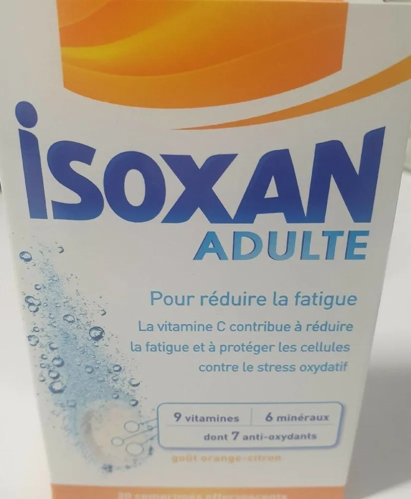 Isoxan Adulte 20 Comprimés Effervescents