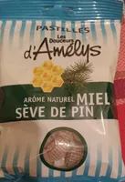 Pastilles arôme naturel de miel sève de pin