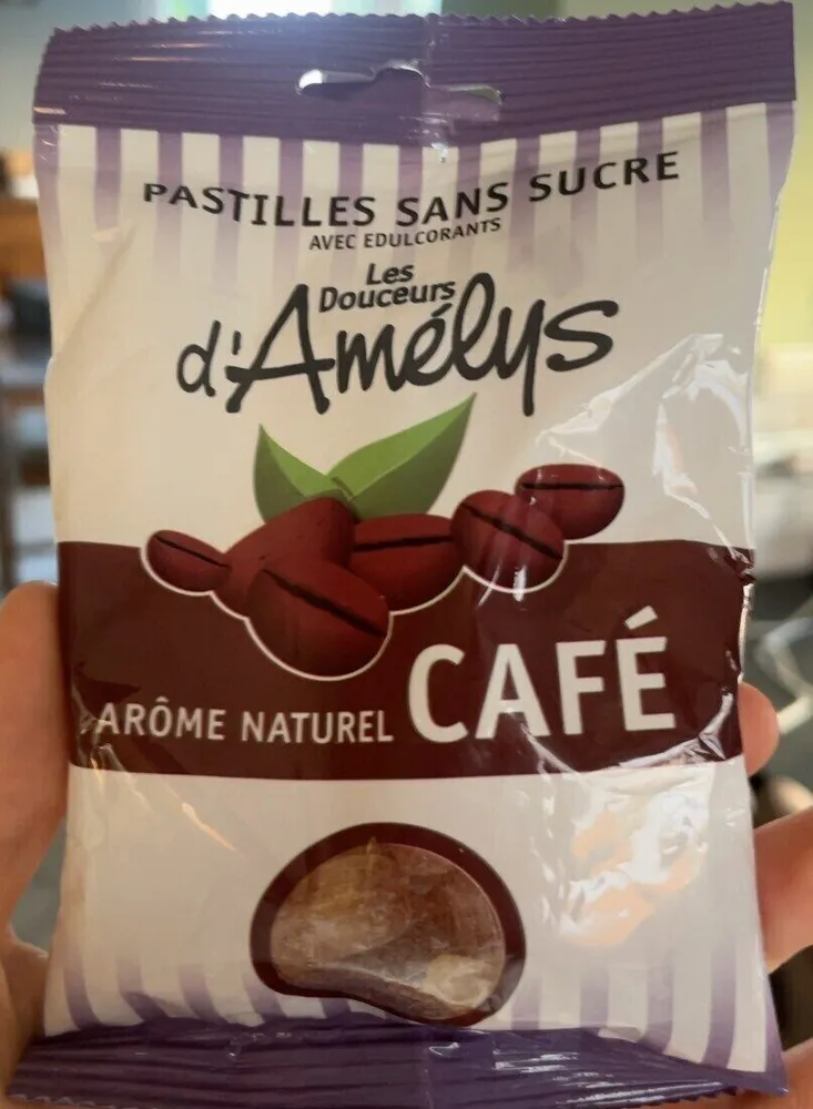 Pastille sans sucre au café