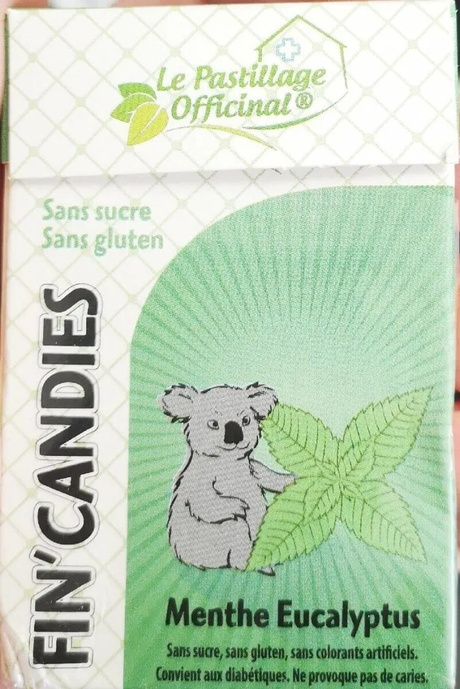Fin'candies menthe eucalyptus