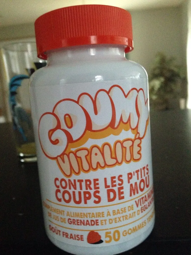 Goumy Vitalité Goût Fraise