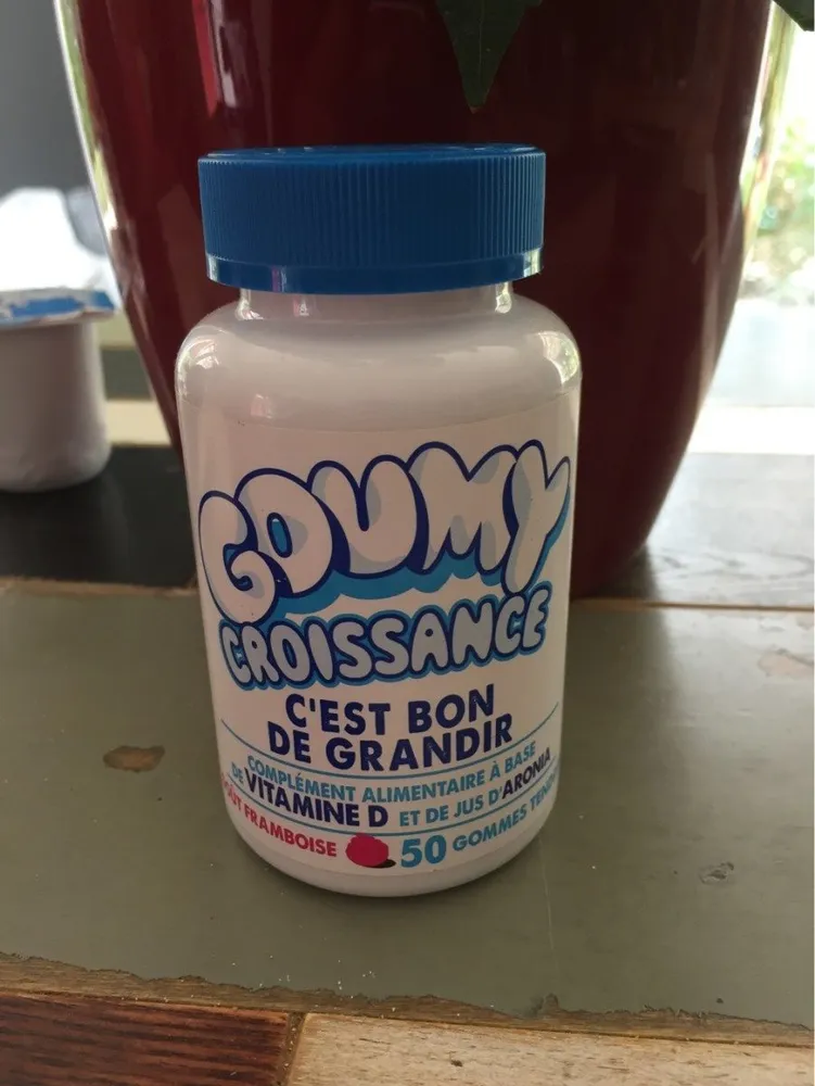 Goumy Croissance Goût Framboise