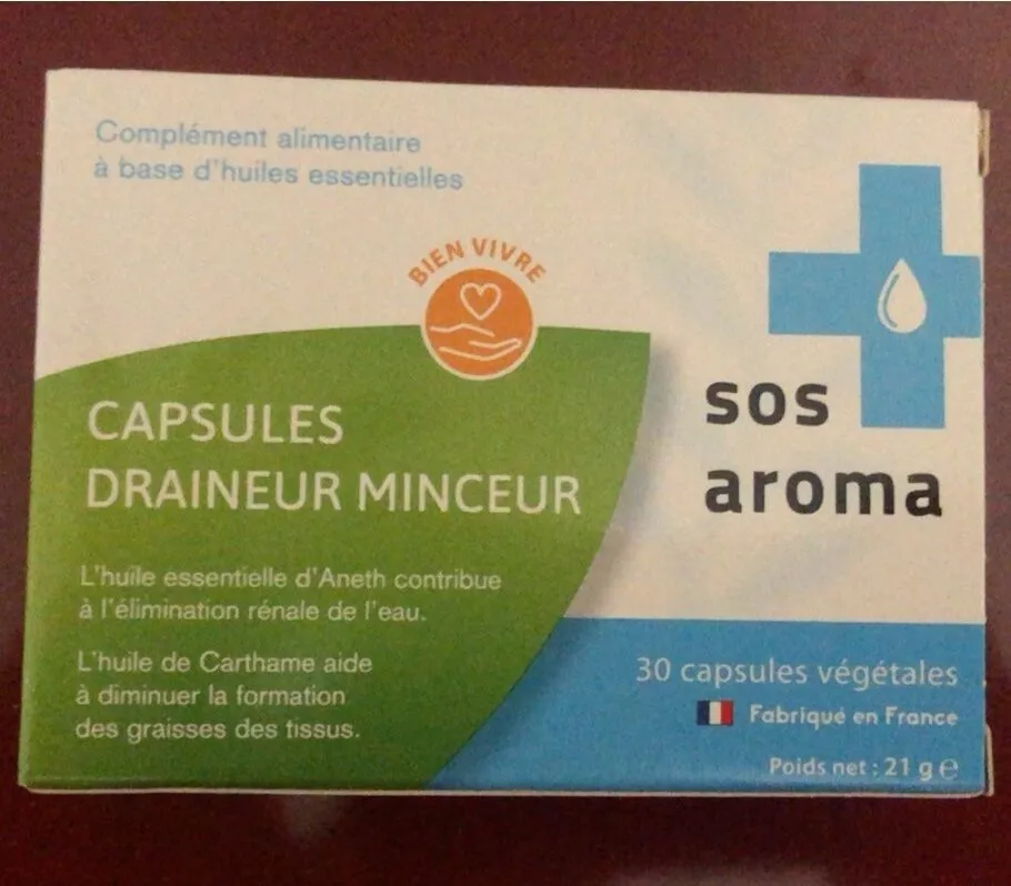 Capsules drainer minceur