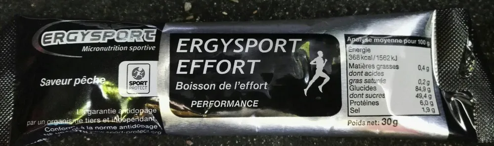Ergysport Effort, boisson de l'effort, performance