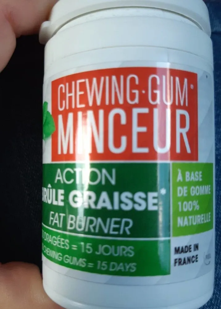 Chewing-gum minceur