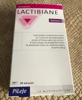 Lactibiane tolerance