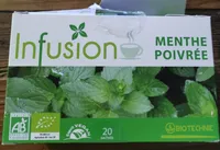 Biotechnie Infusion Menthe Poivrée Bio - 20 Sachets