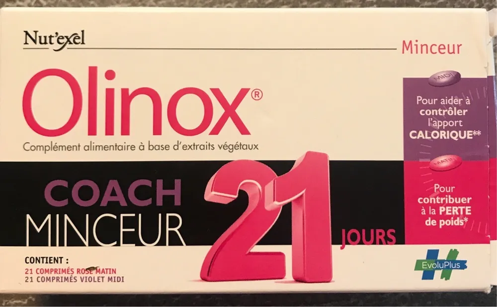 Olinox Coach Minceur 21 Jours