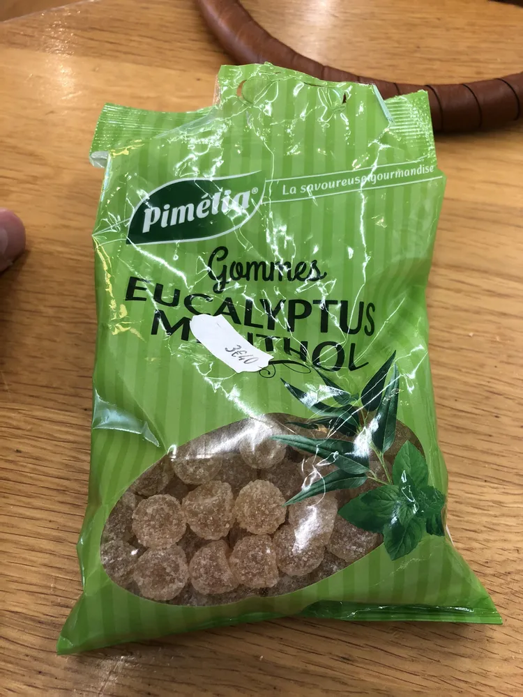 Gommes Eucalyptus Menthol