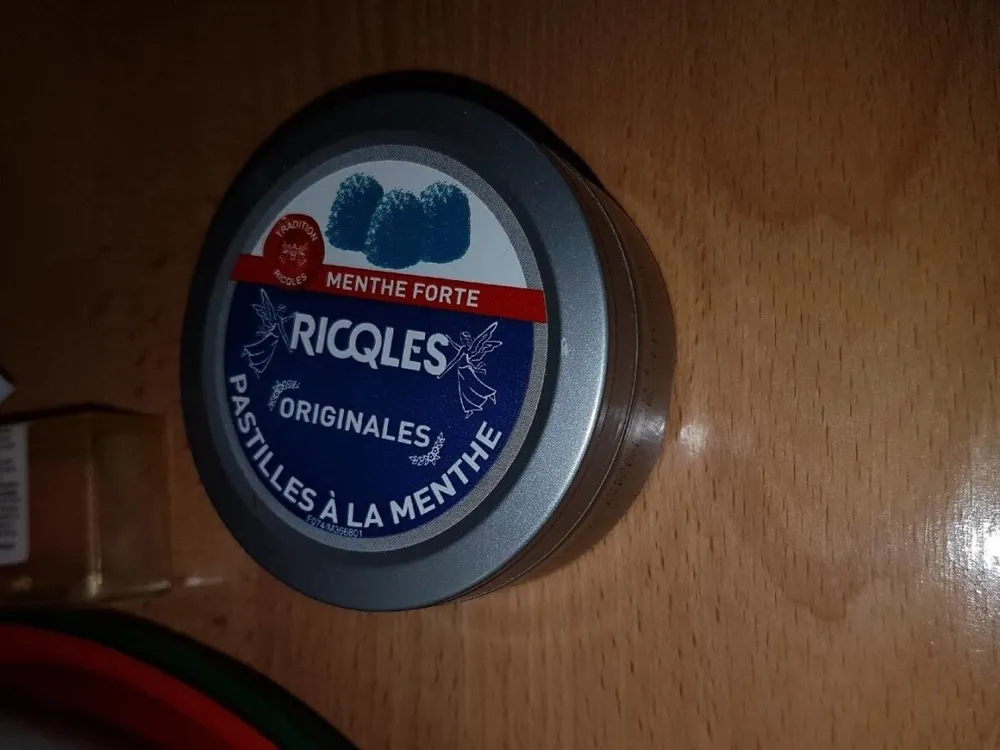 Vie Et Sante Ricqles Originales Pastilles A La Menthe 50G (care)
