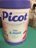 Lait 2eme Age Des 6 Mois Picot, 900 G