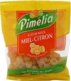 Pimelia Gommes Miel-citron