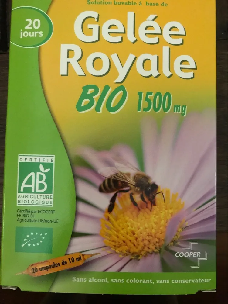 Gelée Royale Bio 1500mg