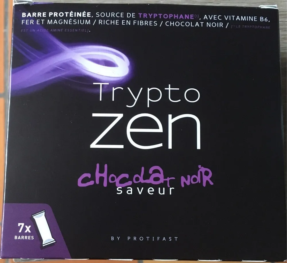 Protifast Tryptozen Chrono Barre Chocolat Noir 7 Barres
