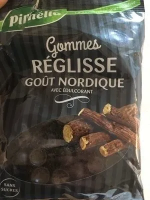 Pimelia Gommes Réglisse Goût Nordique Sans Sucre