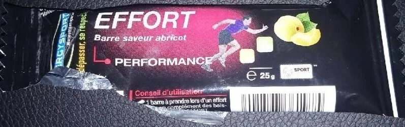 Effort Barre Abricot