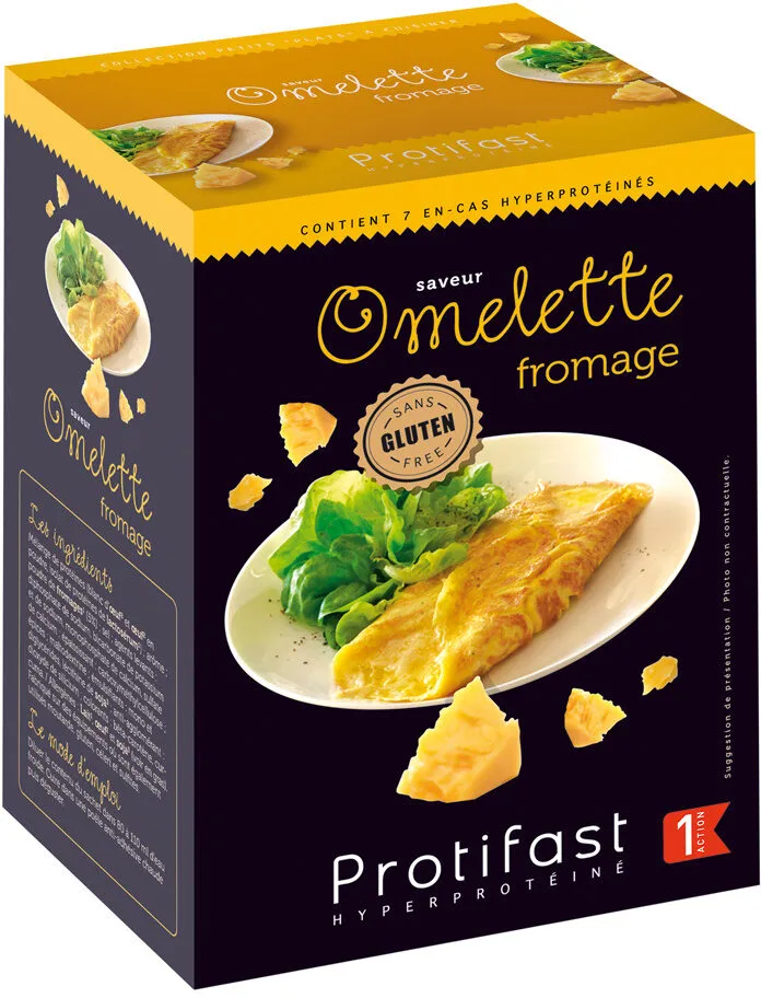 Protifast Omelette fromage 7 Sachets