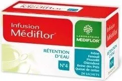 Médiflor N°4 Infusion Rétention D'eau 24 Sachets