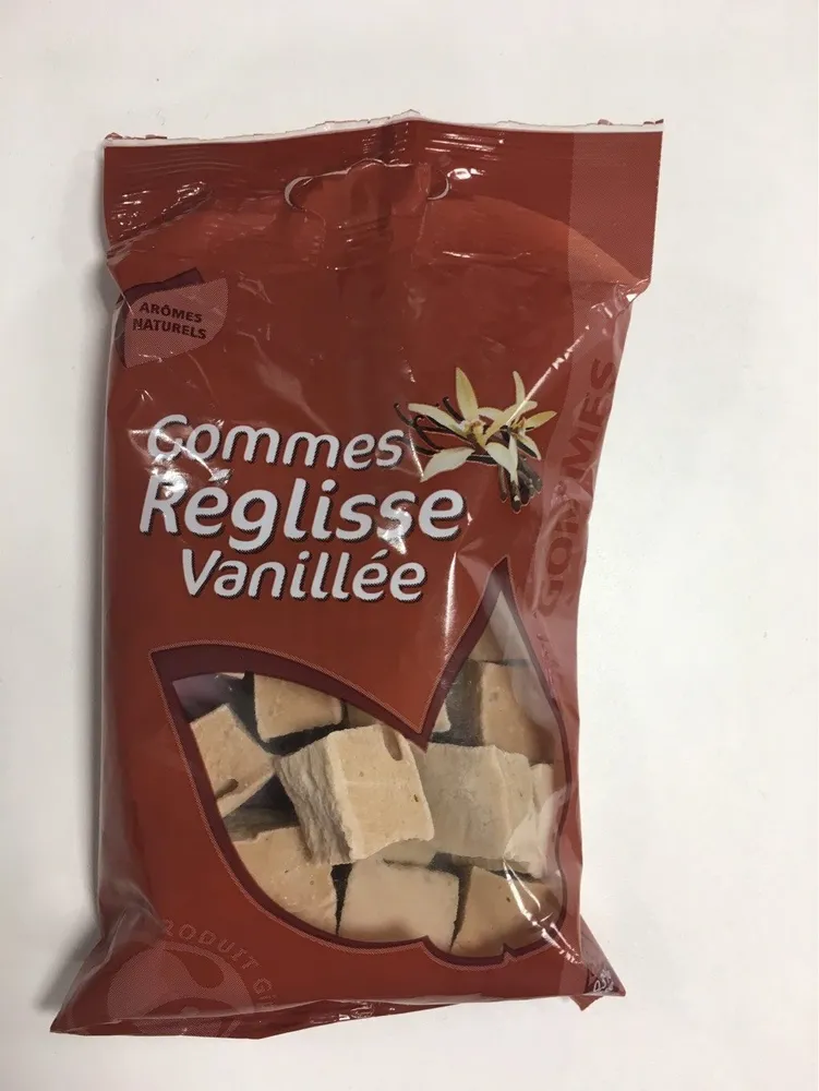 Gommes réglisse vanillé