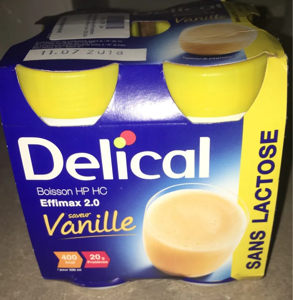 Delical Effimax 2.0 Vanille 4X200ML