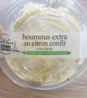 Houmous extra au citron confit coriande