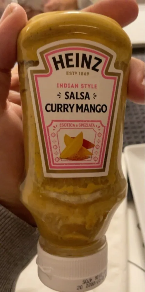 Salsa curry e mango