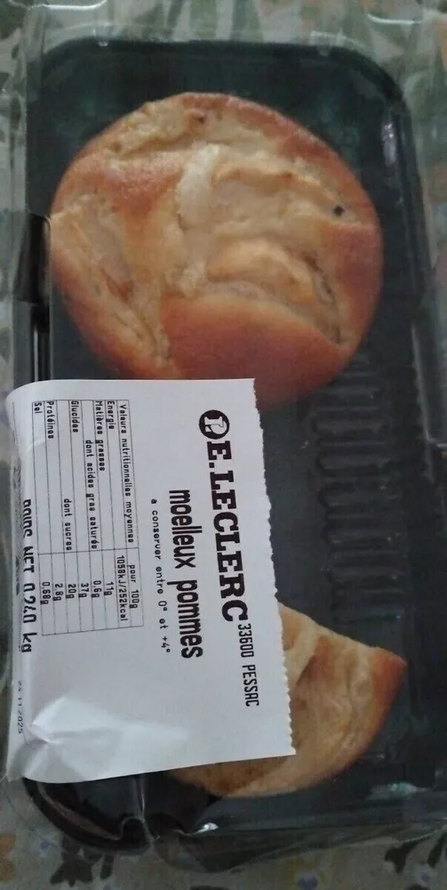 Moelleux pommes